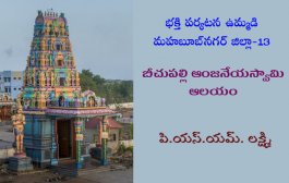 భక్తి పర్యటన (ఉమ్మడి) మహబూబ్‌నగర్ జిల్లా – 13: ఆంజనేయస్వామి ఆలయం, బీచుపల్లి