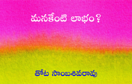 మనకేంటి లాభం?