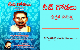 నీటి గోడలు - ఒక ఉత్తమ కవి ఖండకావ్యం