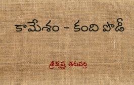 కామేశం - కంది పొడీ