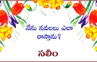 నేను నవలలు ఎలా రాస్తాను?