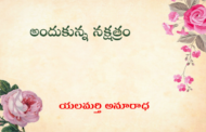 అందుకున్న నక్షత్రం