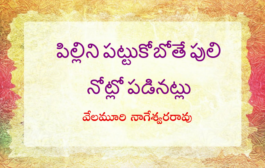 పిల్లిని పట్టుకోబోతే పులి నోట్లో పడినట్లు
