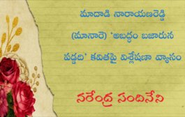 మాదాడి నారాయణరెడ్డి (మానారె) ‘అబద్ధం బజారున పడ్డది’ కవితపై విశ్లేషణా వ్యాసం