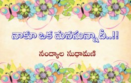 నాకూ ఒక మనసున్నాదీ..!!