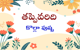 తప్పెవరిది