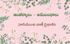 ఆంతర్యాలు - అనుబంధాలు