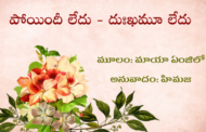 పోయిందీ లేదు - దుఃఖమూ లేదు