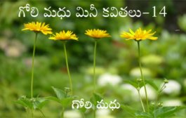 గోలి మధు మినీ కవితలు-14