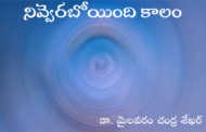 నివ్వెరబోయింది కాలం