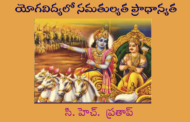 యోగవిద్యలో సమతుల్యత ప్రాధాన్యత