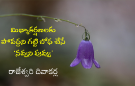 మిథ్యాకర్షణలకు పోవొద్దని గట్టి బోధ చేసే ‘నవ్వని పువ్వు’
