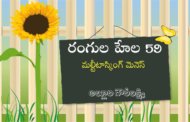 రంగుల హేల 59: మల్టీటాస్కింగ్ మెనెస్