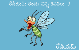 రేడియమ్ రెండు చిన్న కవితలు-3