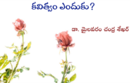 కవిత్వం ఎందుకు?